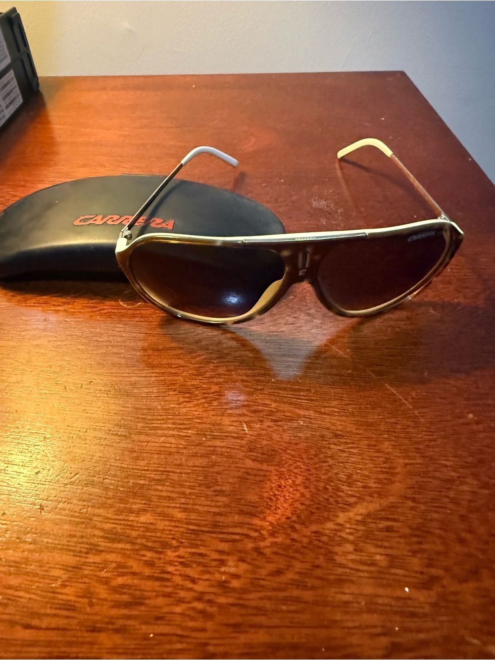 Carrera 5512 Aviator Sunglasses Tortoise - Classic Reissue - Picture 2 of 2